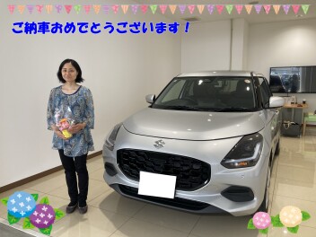 N様にスイフトをご納車いたしました！